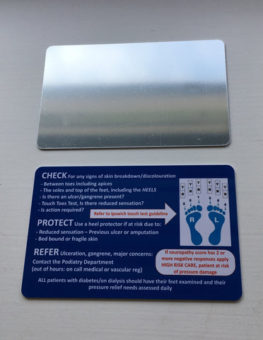 CPR Shatterproof Mirror Card© (MC02) ex VAT